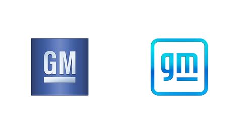general motors logo change